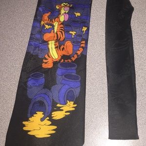 Disney Neck Tie Winnie Pooh Hunny Pots with Tigger